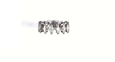 Lot 454 - DIAMOND ETERNITY RING