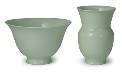 Lot 66 - A BERLIN VASE