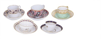 Lot 16 - A FLIGHT & BARR TEACUP AND SAUCER