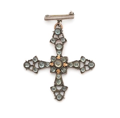 Lot 281 - ANTIQUE JARGOON PENDANT, EARLY 19TH CENTURY