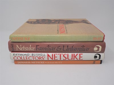 Lot 236 - FOUR ESSENTIAL BOOKS ON NETSUKE