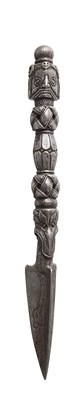 Lot 260 - AN IRON RITUAL DAGGER (PHURBU)