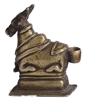 Lot 289 - A BRONZE FIGURE OF NANDI