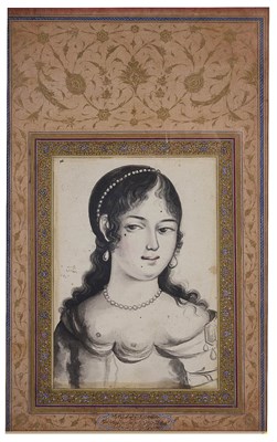 Lot 335 - â€¡ TWO PORTRAITS OF MAIDENS