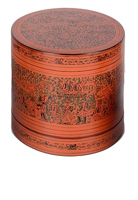 Lot 384 - A BETEL BOX