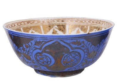 Lot 401 - â€¡ A SAFAVID LUSTRE BOWL