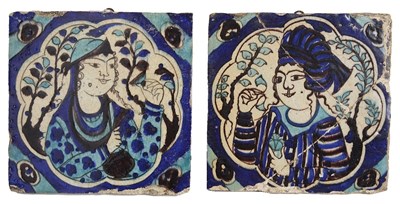 Lot 405 - â€¡ TWO DAMASCUS TILES