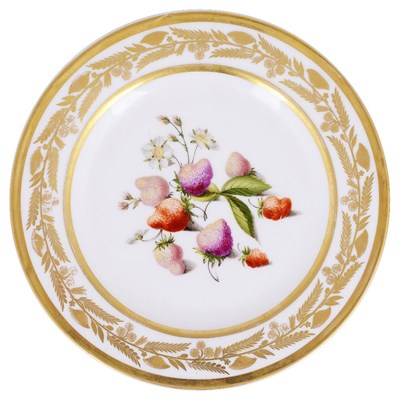 Lot 433 - A SCHOELCHER (PARIS) CABINET PLATE