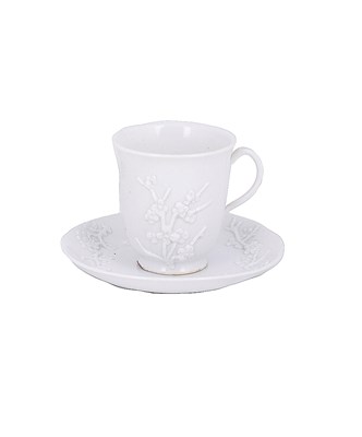 Lot 450 - A DOCCIA COFFEE CUP AND SAUCER