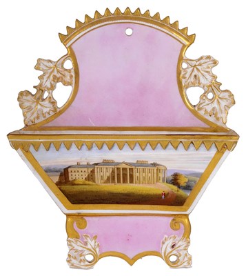 Lot 457 - A COALPORT LETTER RACK