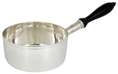 Lot 509 - A FRENCH SILVER SAUCEPAN
