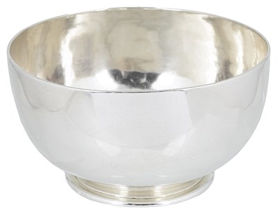 Lot 520 - A PORTUGUESE SILVER BOWL