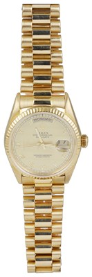 Lot 707 - ROLEX, OYSTER PERPETUAL DAY-DATE, REF. 18038