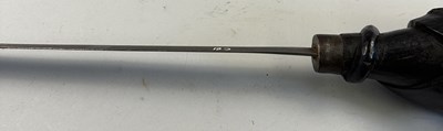 Lot 528 - A FINE SOUTH INDIAN GAUNTLET SWORD (PATA) WITH CARVED WOODEN HILT, 17TH/EARLY 18TH CENTURY, PROBABLY MYSORE, KARNATAKA