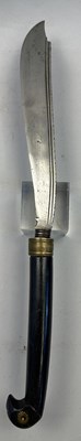 Lot 540 - A SOUTH INDIAN DAGGER (PICHANGETTI), COORG, KARNATAKA, 18TH/19TH CENTURY