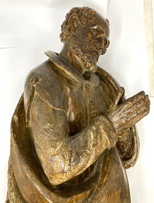 Lot 81 - A DONOR FIGURE, UPPER RHENISH, LATE 15TH / EARLY 16TH CENTURY