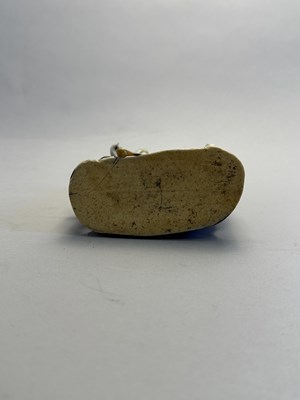 Lot 41 - A CHINESE BISCUIT GROUP OF THE HEHE ERXIAN, QING DYNASTY, KANGXI PERIOD (1662-1722)