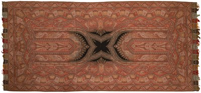 Lot 183 - TWO WOOL SHAWLS IN THE KASHMIR STYLE