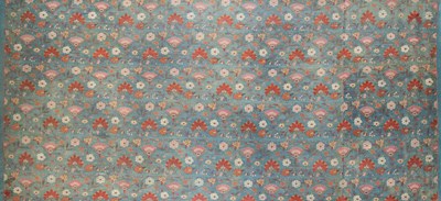 Lot 199 - A KASHMIR WOVEN WOOL PANEL