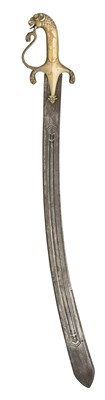 Lot 18 - A SOUTH INDIAN SWORD, 18TH CENTURY, PERHAPS HYDERABAD