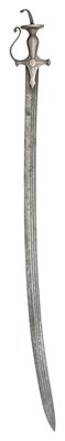 Lot 21 - A SOUTH INDIAN SWORD (TALWAR), 17TH/18TH CENTURY, POSSIBLY MADRAS