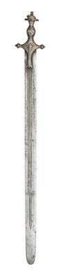 Lot 22 - A SOUTH INDIAN SWORD (TALWAR), 18TH CENTURY, PROBABLY MALABAR