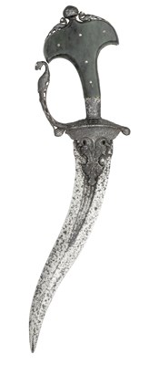 Lot 23 - A SOUTH INDIAN DAGGER (KHANJARLI), 16TH/17TH CENTURY