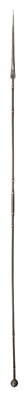 Lot 54 - AN INDIAN SPEAR (BARCHHA) FORMED ENTIRELY OF STEEL, 17TH/18TH CENTURY, POSSIBLY MARATHA