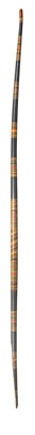 Lot 80 - A SOUTH INDIAN PAINTED SELF BOW, 18TH/19TH CENTURY, POSSIBLY KERALA