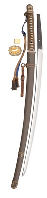 Lot 96 - A JAPANESE OFFICER'S SHIN-GUNTÃ” (MILITARY SWORD), 1941