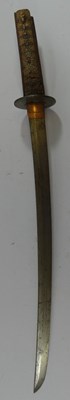 Lot 102 - A JAPANESE KATANA (LONG SWORD), 1800-1850