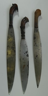 Lot 140 - â€¡ THREE SOUTH EAST ASIAN MACHETE (BARONG), PHILIPPINES, LATE 19TH CENTURY