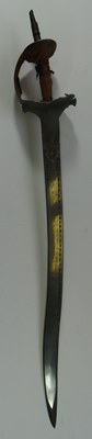 Lot 142 - AN INDIAN SWORD (KHANDA), 17TH CENTURY