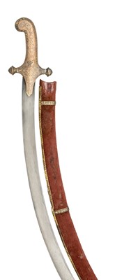 Lot 148 - AN INDIAN SWORD (SHAMSHIR), LATE 19TH CENTURY