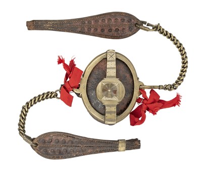 Lot 158 - AN INDIAN SCABBARD MOUNT FOR A DAGGER (AYDA KATTI) TODUNGAH, AND OTHER ITEMS