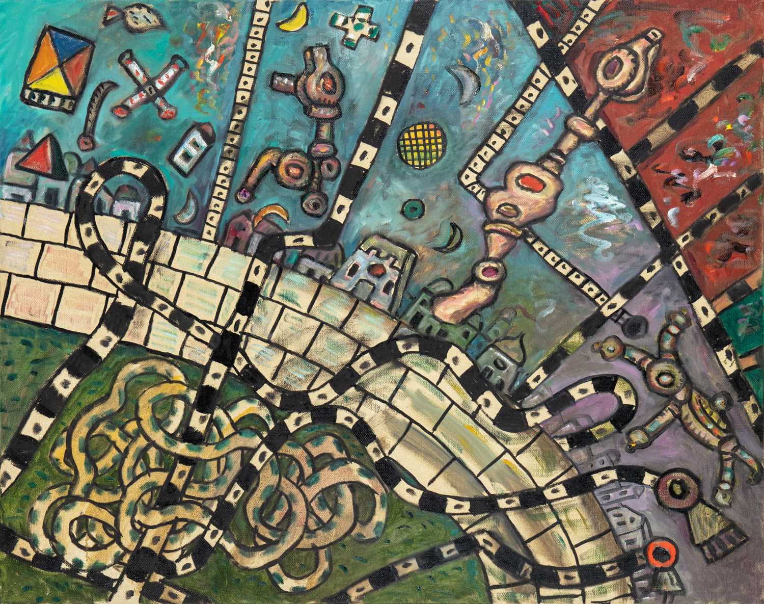 Lot 49 - ALAN DAVIE (BRITISH 1920-2014)