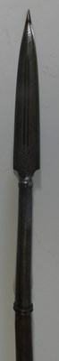 Lot 168 - AN INDO-PERSIAN SPEAR, 19TH CENTURY