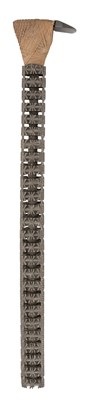 Lot 203 - A FINE CEREMONIAL HAFTED ADZE (TOKI TAPU), MANGAIA ISLAND, COOK ISLANDS, 19TH CENTURY