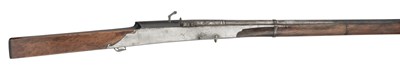 Lot 208 - A 6 BORE INDIAN MATCHLOCK RAMPART GUN, 19TH CENTURY