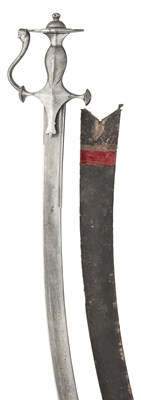 Lot 211 - AN INDIAN SWORD (TALWAR), LATE 19TH CENTURY