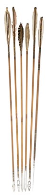 Lot 213 - SIX NORTH INDIAN ARROWS, LATE 18TH/19TH CENTURY