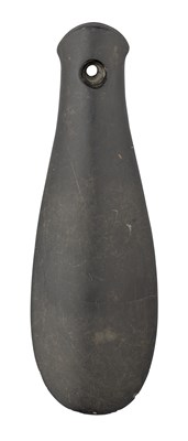 Lot 217 - A MAORI BLACK BASALT CLUB (PATU), 19TH CENTURY