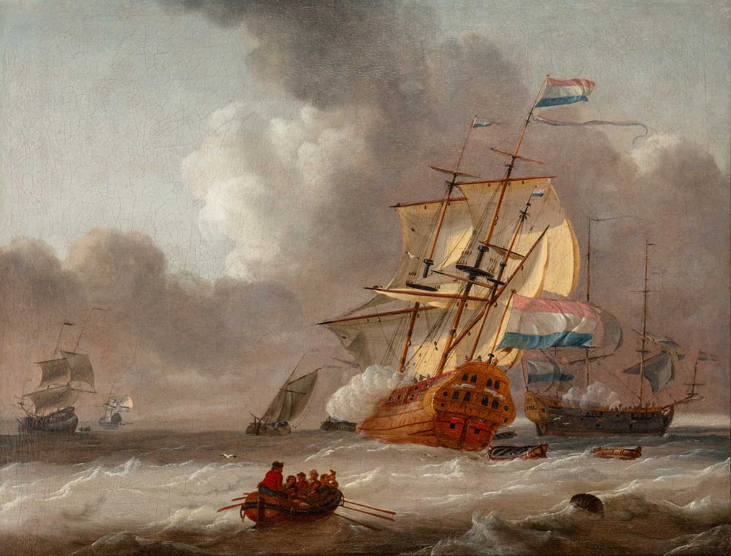 Lot 8 - ATTRIBUTED TO ADAM  SILO (DUTCH 1674-1760)