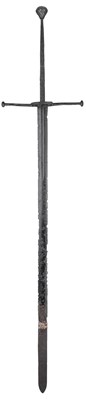Lot 237 - A TWO-HAND SWORD, SECOND QUARTER OF THE 16TH CENTURY, GERMAN OR SWISS