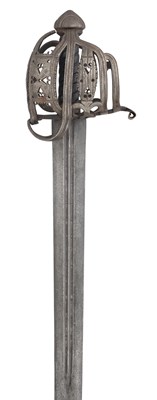 Lot 244 - A SCOTTISH SWORD IN SECOND QUARTER OF THE 18TH CENTURY STYLE
