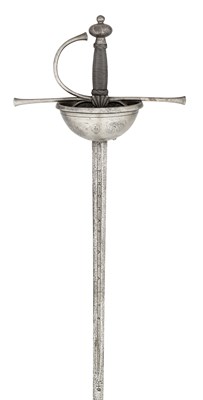 Lot 248 - â€¡ A SPANISH CUP-HILT RAPIER, EARLY 18TH CENTURY