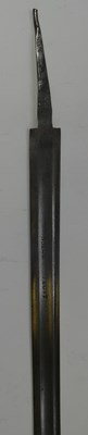 Lot 253 - AN ENGLISH DETACHED SWORD BLADE, HOUNSLOW, MID-17TH CENTURY