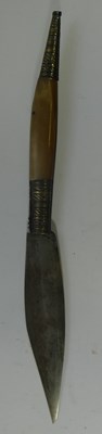 Lot 269 - A SPANISH FISHERMAN'S CLASP KNIFE (NAVAJA), LATE 19TH CENTURY