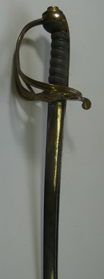 Lot 289 - A SPANISH MODEL 1859 MARINE INFANTRY OFFICER'S SWORD