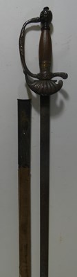 Lot 290 - A CONTINENTAL COURTSWORD, 19TH CENTURY